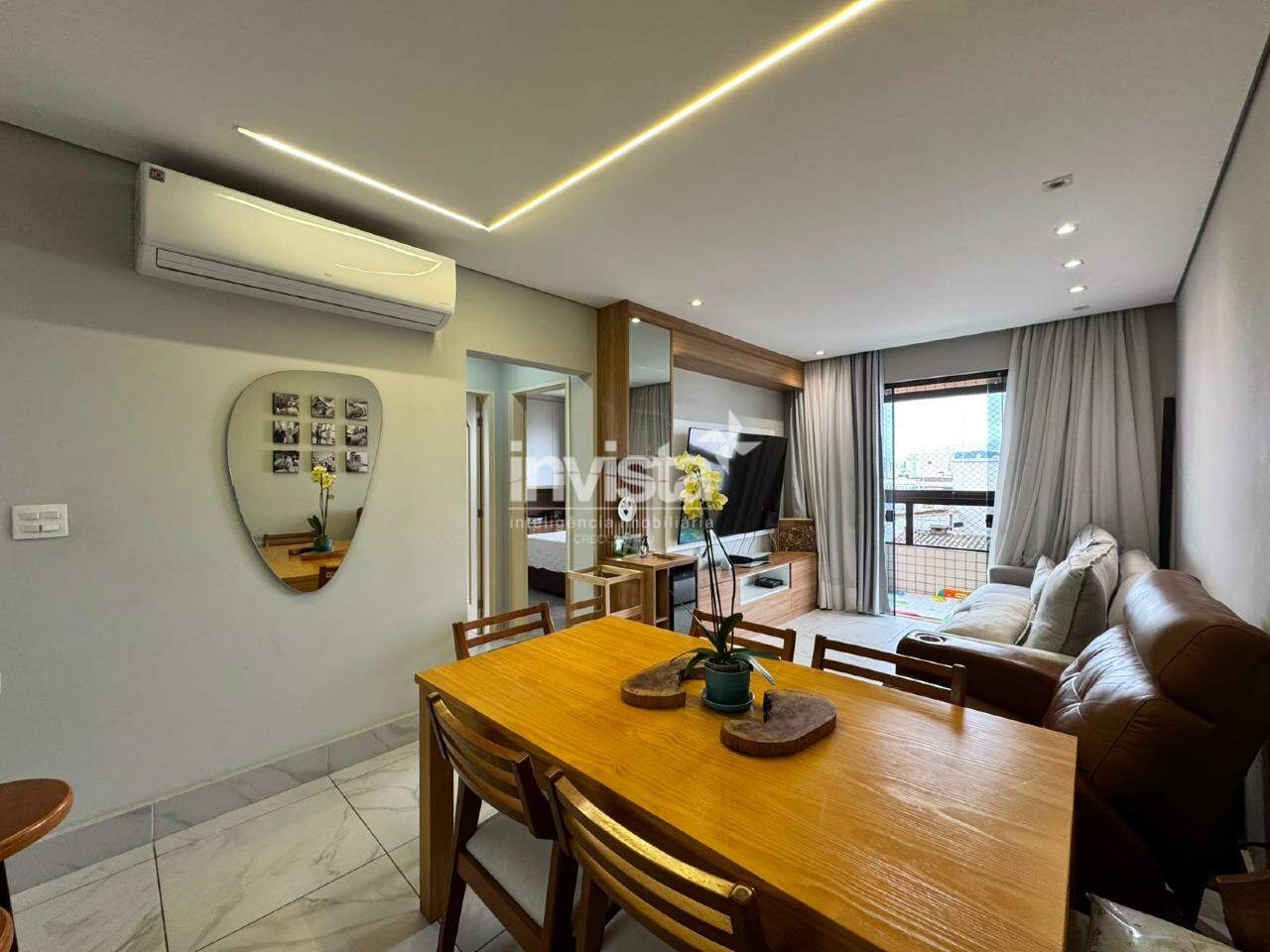 C&oacute;digo: 43053 R$ 865.000,00 Apartamento &agrave; venda em Santos-SP no bairro Embar&eacute;, com 2 dormit&oacute;rios e 82m&sup2; 82 m&sup2; 2 quartos 1 vaga - Santos