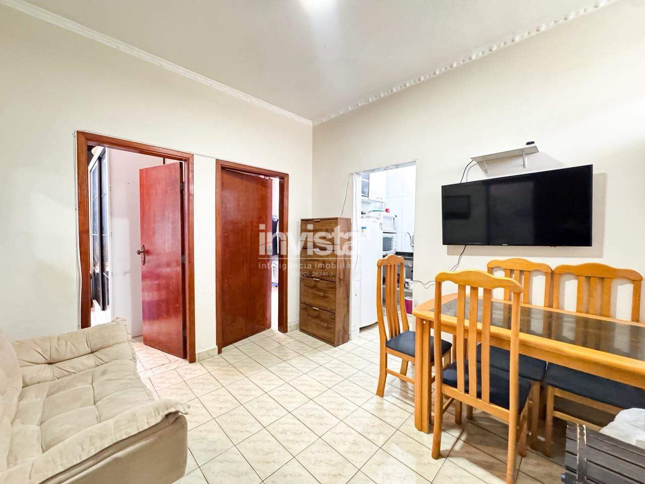 C&oacute;digo: 43081 R$ 399.000,00 Apartamento &agrave; venda em Santos-SP no bairro Gonzaga, com 2 dormit&oacute;rios e 47m&sup2; 47 m&sup2; 2 quartos 0 vagas - Santos