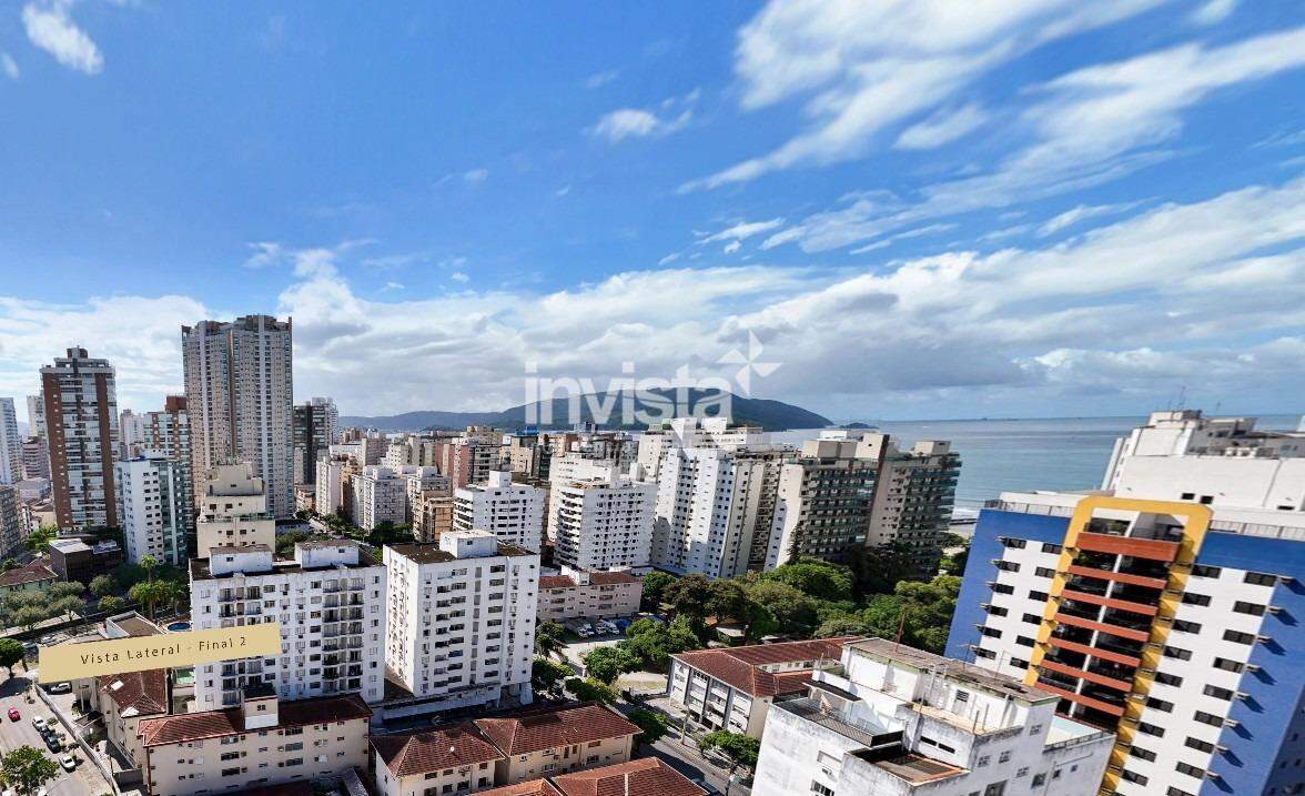 C&oacute;digo: 43082 R$ 1.520.000,00 Apartamento &agrave; venda em Santos-SP no bairro Boqueir&atilde;o, com 2 dormit&oacute;rios e 88m&sup2; 88 m&sup2; 2 quartos 2 vagas - Santos