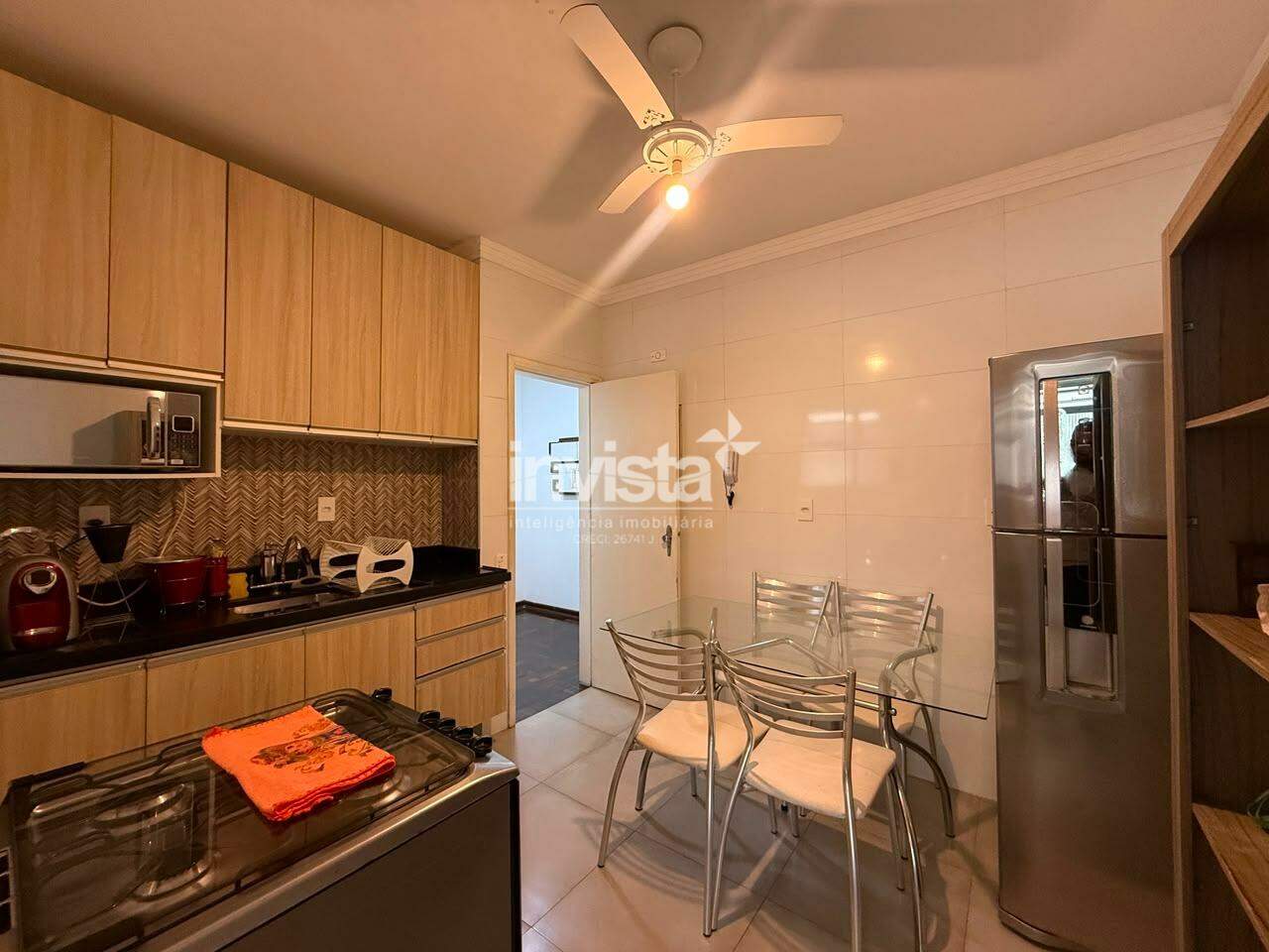 Apartamento para aluguel no bairro Ponta da Praia - Santos