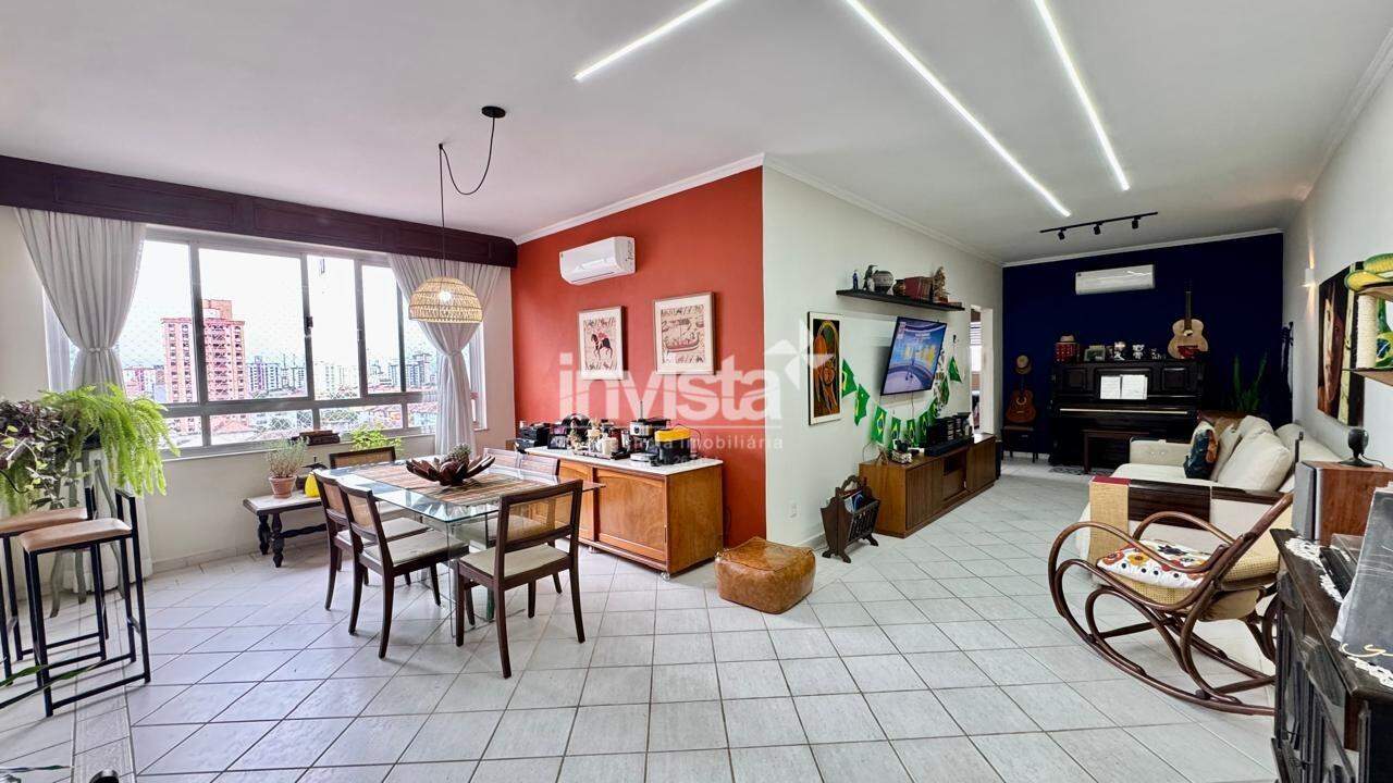 C&oacute;digo: 43093 R$ 1.300.000,00 Apartamento &agrave; venda em Santos-SP no bairro Embar&eacute;, com 3 dormit&oacute;rios e 140m&sup2; 140 m&sup2; 3 quartos 1 vaga - Santos