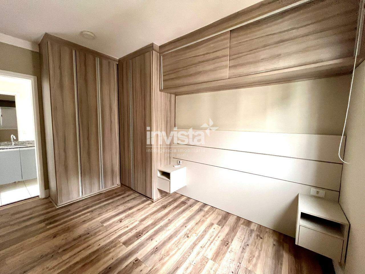 Apartamento para aluguel no bairro Marap&eacute; - Santos