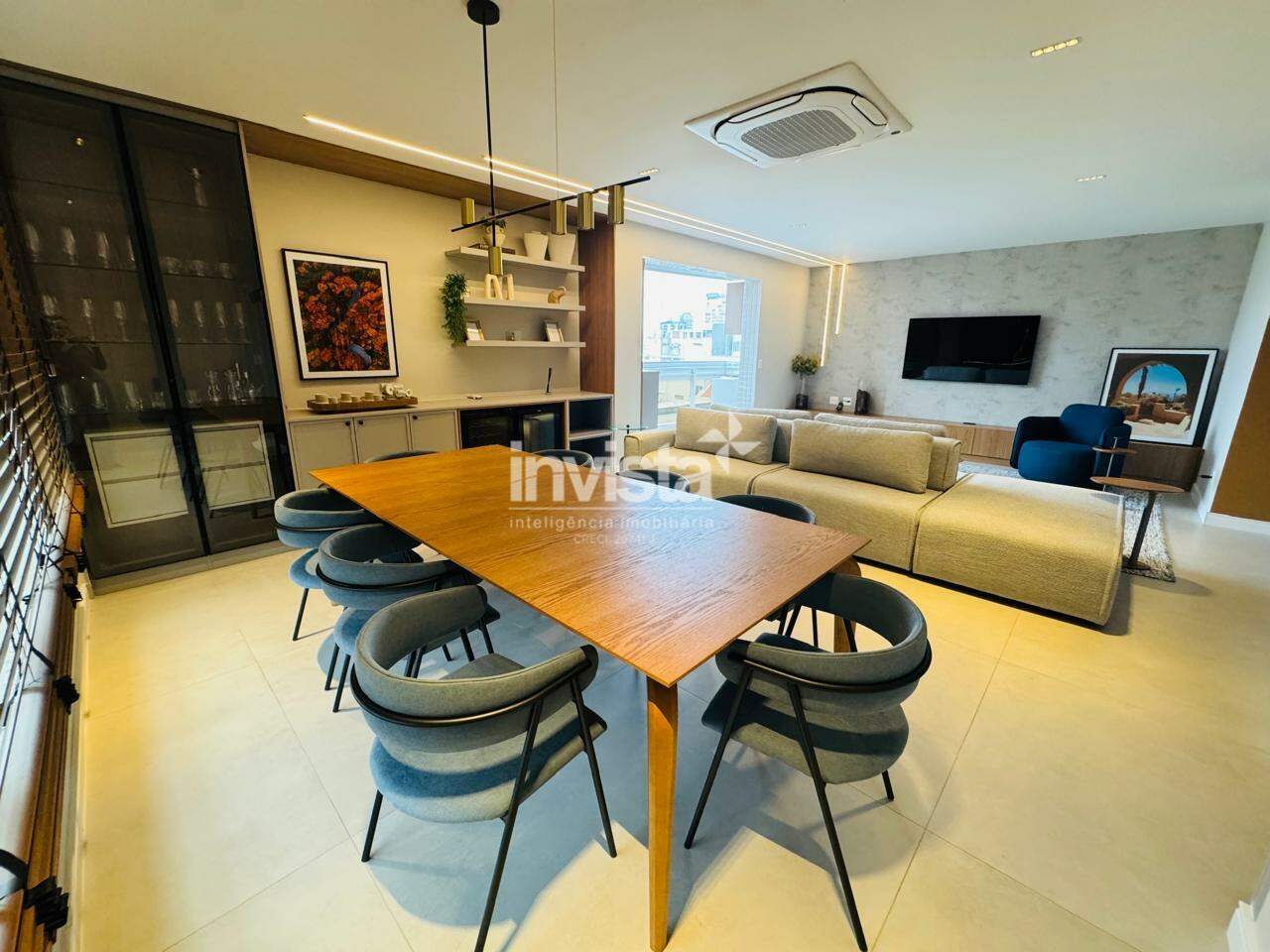 C&oacute;digo: 43121 R$ 3.900.000,00 Apartamento &agrave; venda em Santos-SP no bairro Boqueir&atilde;o, com 3 dormit&oacute;rios e 214m&sup2; 214 m&sup2; 3 quartos 4 vagas - Santos