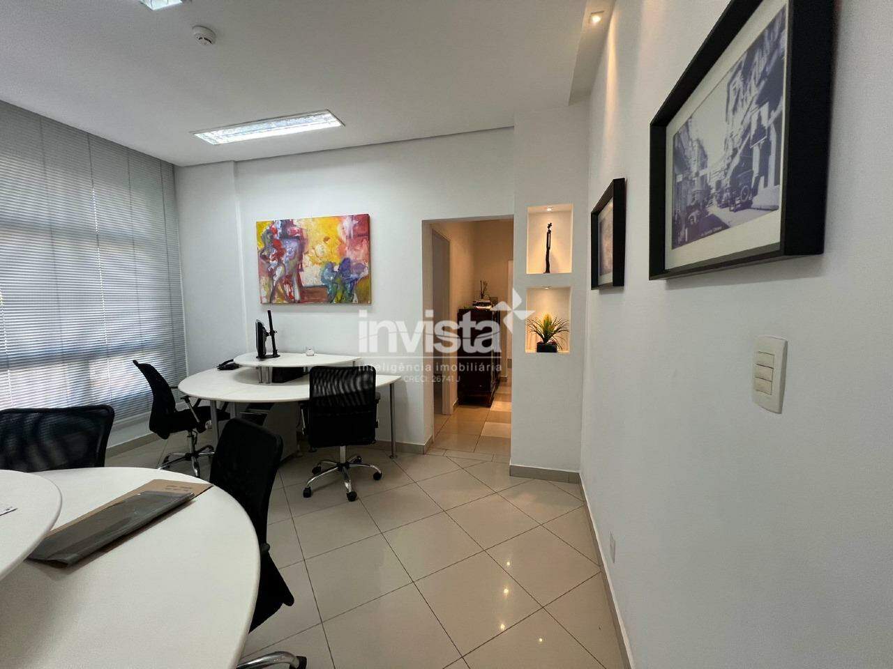 Sala Comercial para aluguel no bairro CENTRO - Santos