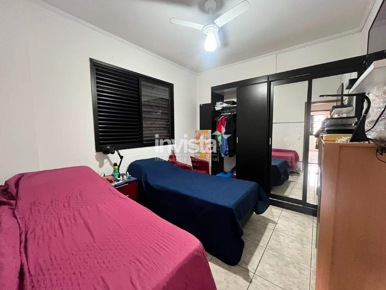 APARTAMENTO 2 DORMIT&Oacute;RIOS COM DEPEND&Ecirc;NCIA COMPLETA - Santos