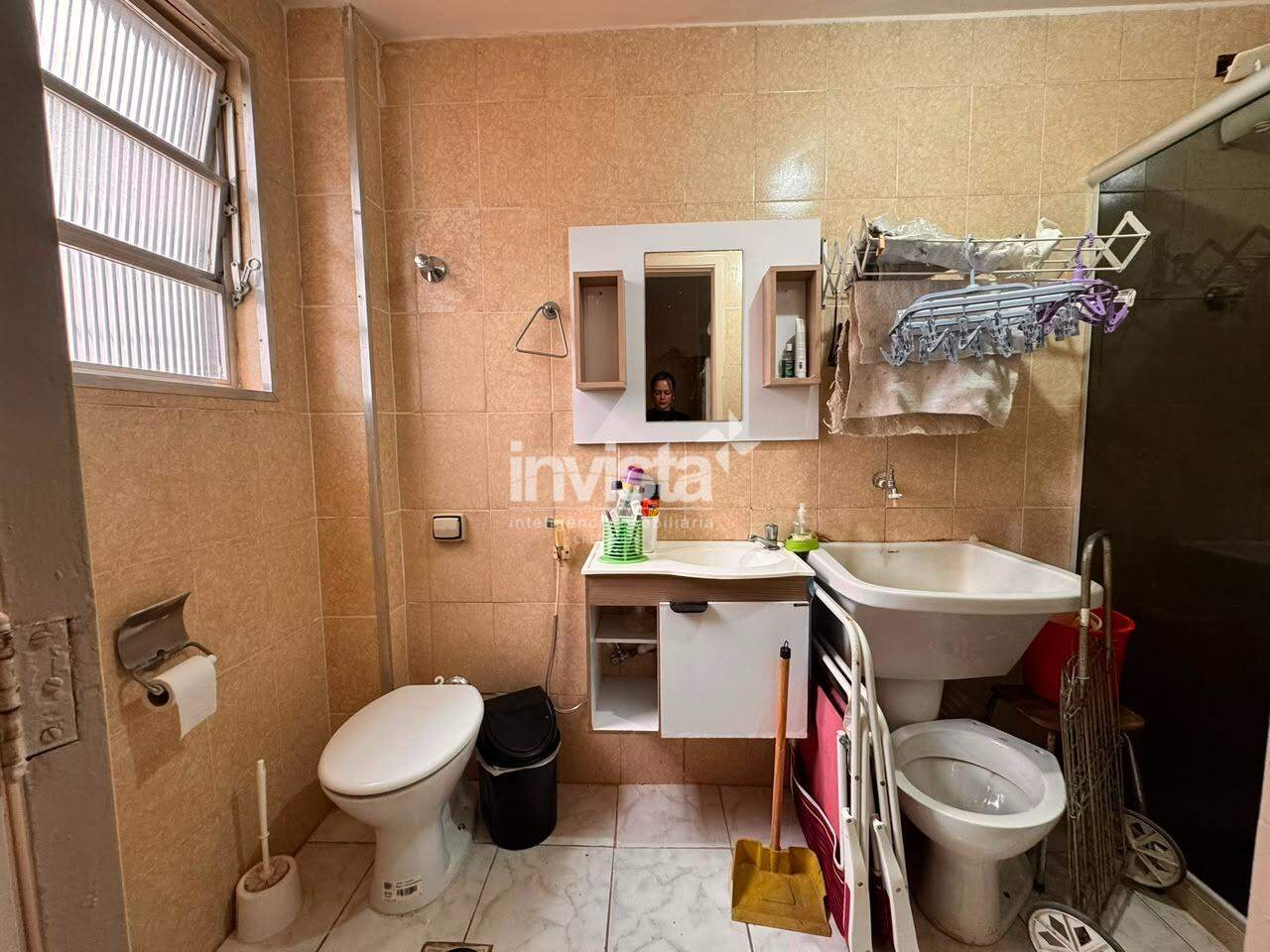 Apartamento &agrave; venda no bairro Pomp&eacute;ia - Santos