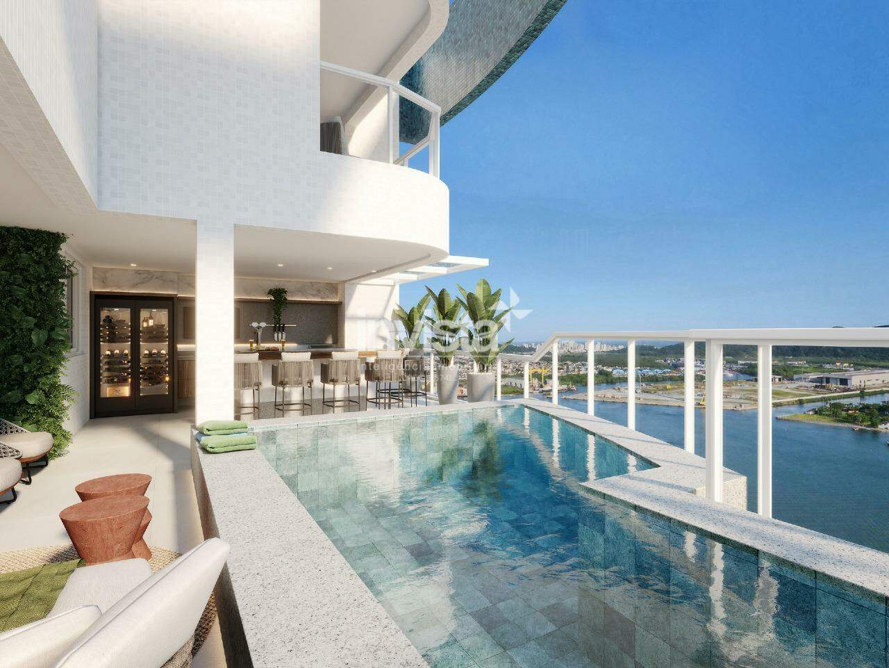 C&oacute;digo: 43140 R$ 8.000.000,00 Cobertura &agrave; venda em Santos-SP no bairro Ponta da Praia, com 4 dormit&oacute;rios e 301m&sup2; 301 m&sup2; 4 quartos 3 vagas - Santos