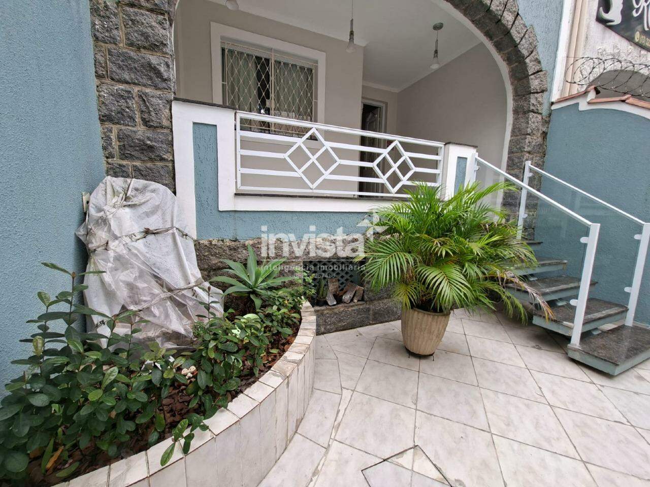 C&oacute;digo: 43144 R$ 7.500,00 Casa para alugar em Santos-SP no bairro Pomp&eacute;ia, com 3 dormit&oacute;rios e 211m&sup2; 211 m&sup2; 3 quartos 1 vaga - Santos