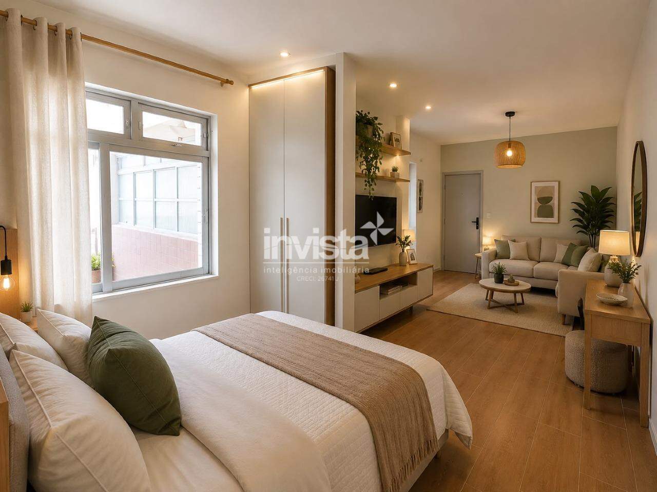 C&oacute;digo: 43158 R$ 250.000,00 Apartamento &agrave; venda em Santos-SP no bairro Jos&eacute; Menino, com 1 dormit&oacute;rio e 44m&sup2; 44 m&sup2; 1 quarto 0 vagas - Santos