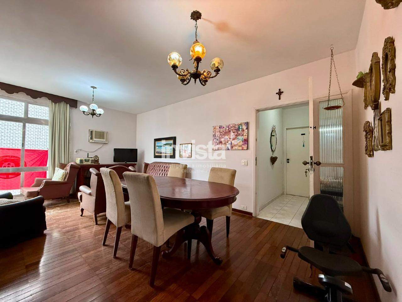 C&oacute;digo: 43160 R$ 800.000,00 Apartamento &agrave; venda em Santos-SP no bairro Pomp&eacute;ia, com 3 dormit&oacute;rios e 120m&sup2; 120 m&sup2; 3 quartos 1 vaga - Santos