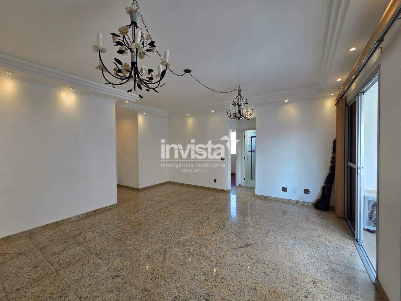 Apartamento para aluguel no bairro Encruzilhada - Santos