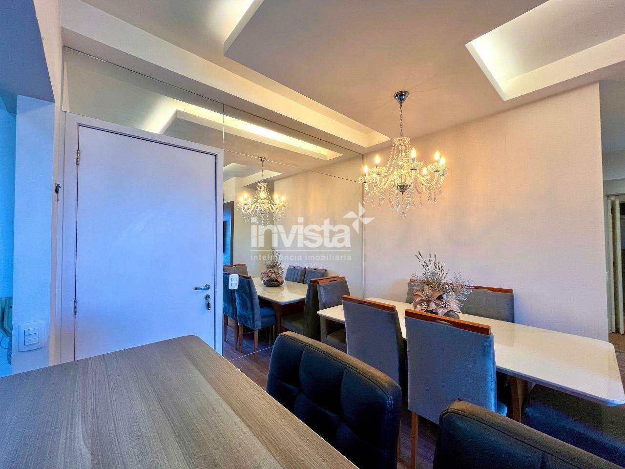 Apartamento para alugar no bairro Macuco - Santos