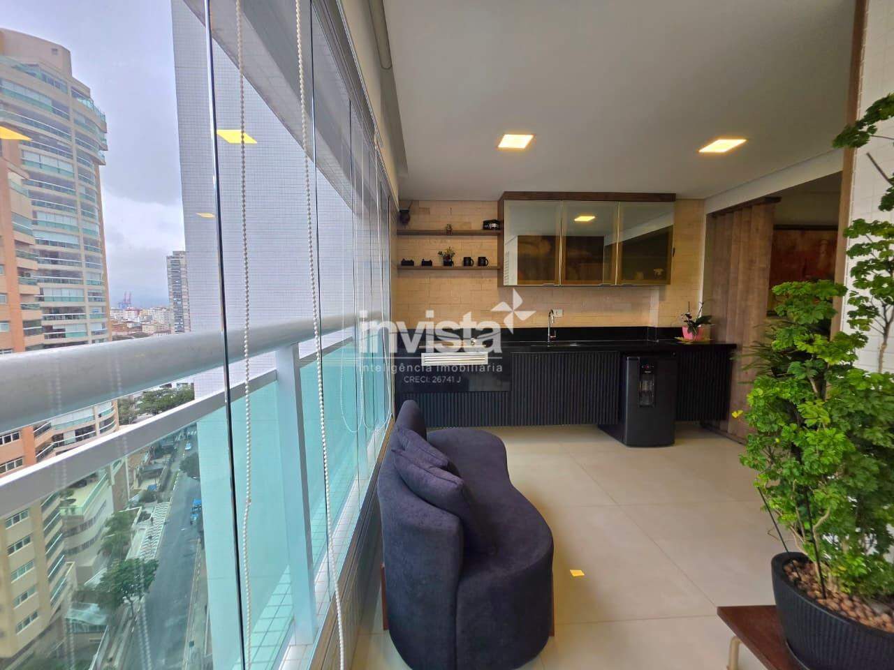 C&oacute;digo: 43180 R$ 2.375.000,00 Apartamento &agrave; venda em Santos-SP no bairro Boqueir&atilde;o, com 2 dormit&oacute;rios e 92m&sup2; 92 m&sup2; 2 quartos 0 vagas - Santos