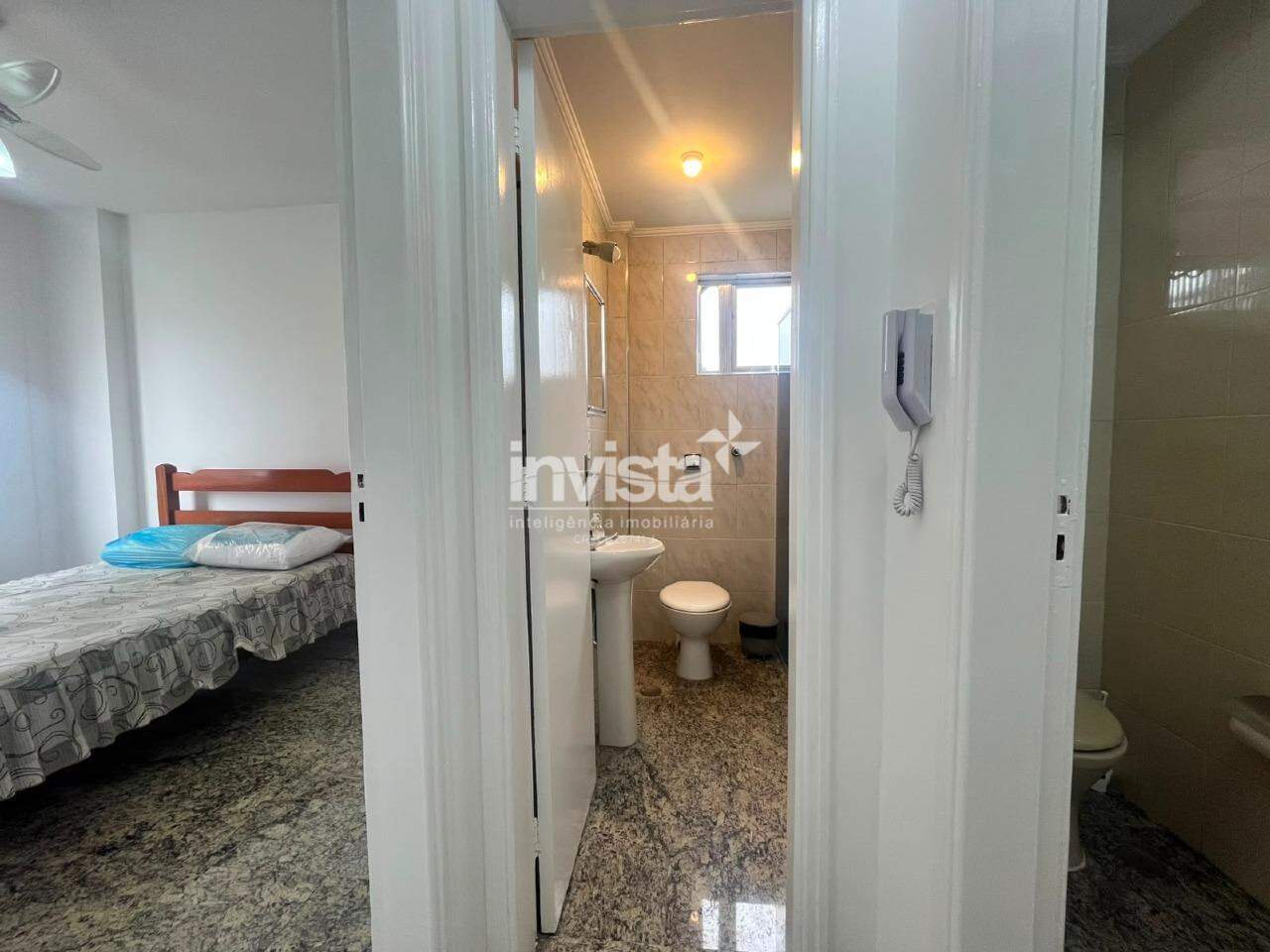 APARTAMENTO 2 DORMIT&Oacute;RIOS COM VISTA MAR NO GONZAGA - Santos