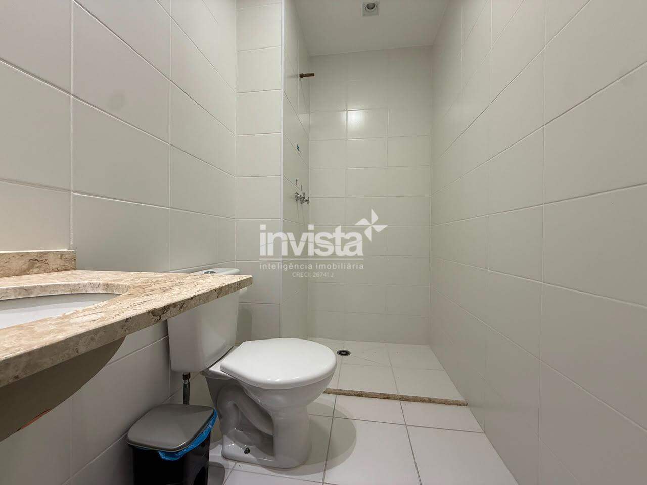 Apartamento para aluguel no bairro Marap&eacute; - Santos