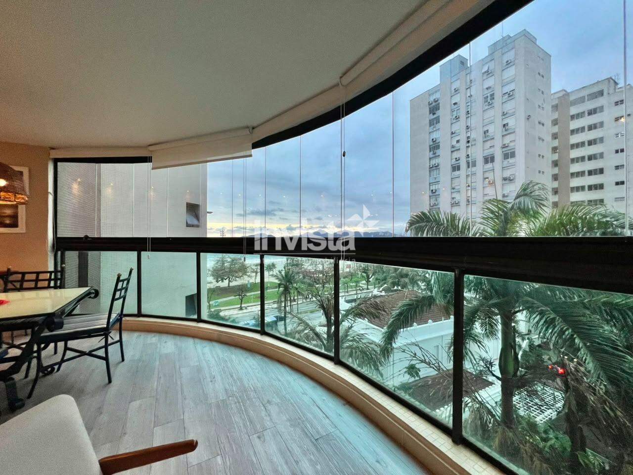C&oacute;digo: 43208 R$ 5.320.000,00 Apartamento &agrave; venda em Santos-SP no bairro Boqueir&atilde;o, com 4 dormit&oacute;rios e 242m&sup2; 242 m&sup2; 4 quartos 3 vagas - Santos