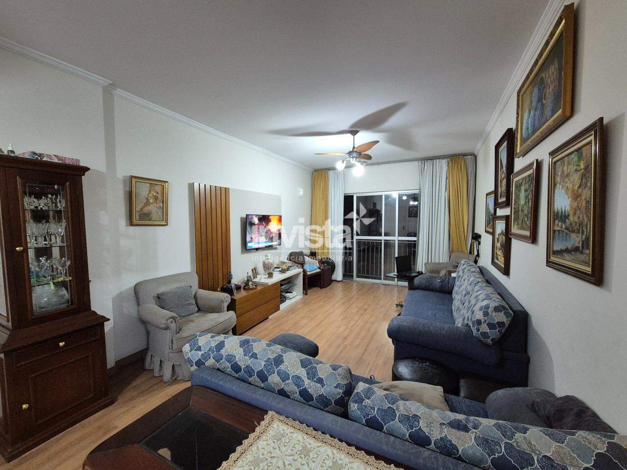 C&oacute;digo: 43229 R$ 550.000,00 Apartamento &agrave; venda em Santos-SP no bairro Campo Grande, com 3 dormit&oacute;rios e 130m&sup2; 130 m&sup2; 3 quartos 1 vaga - Santos