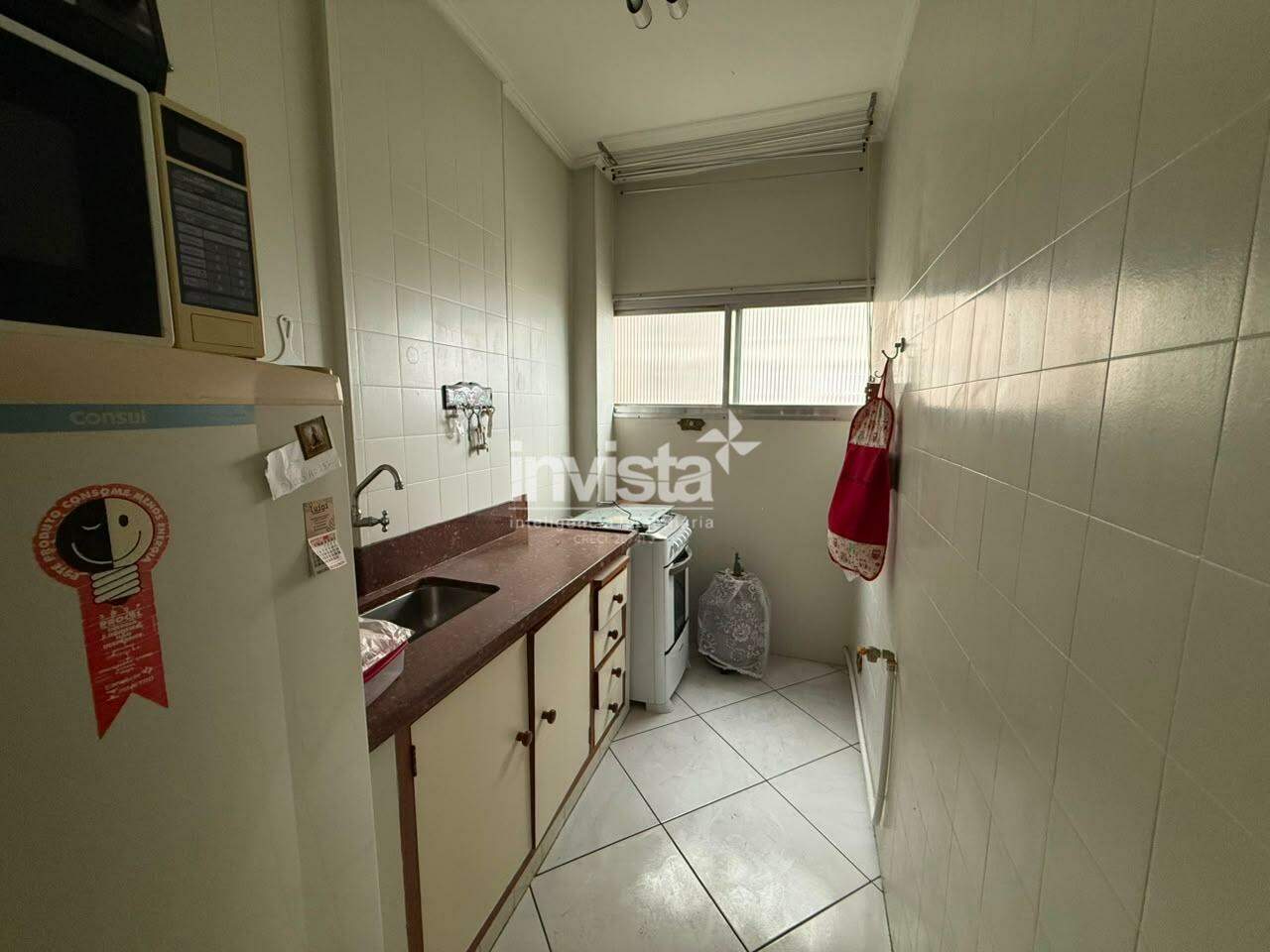 Apartamento 1 dormitorio vista mar. - Santos