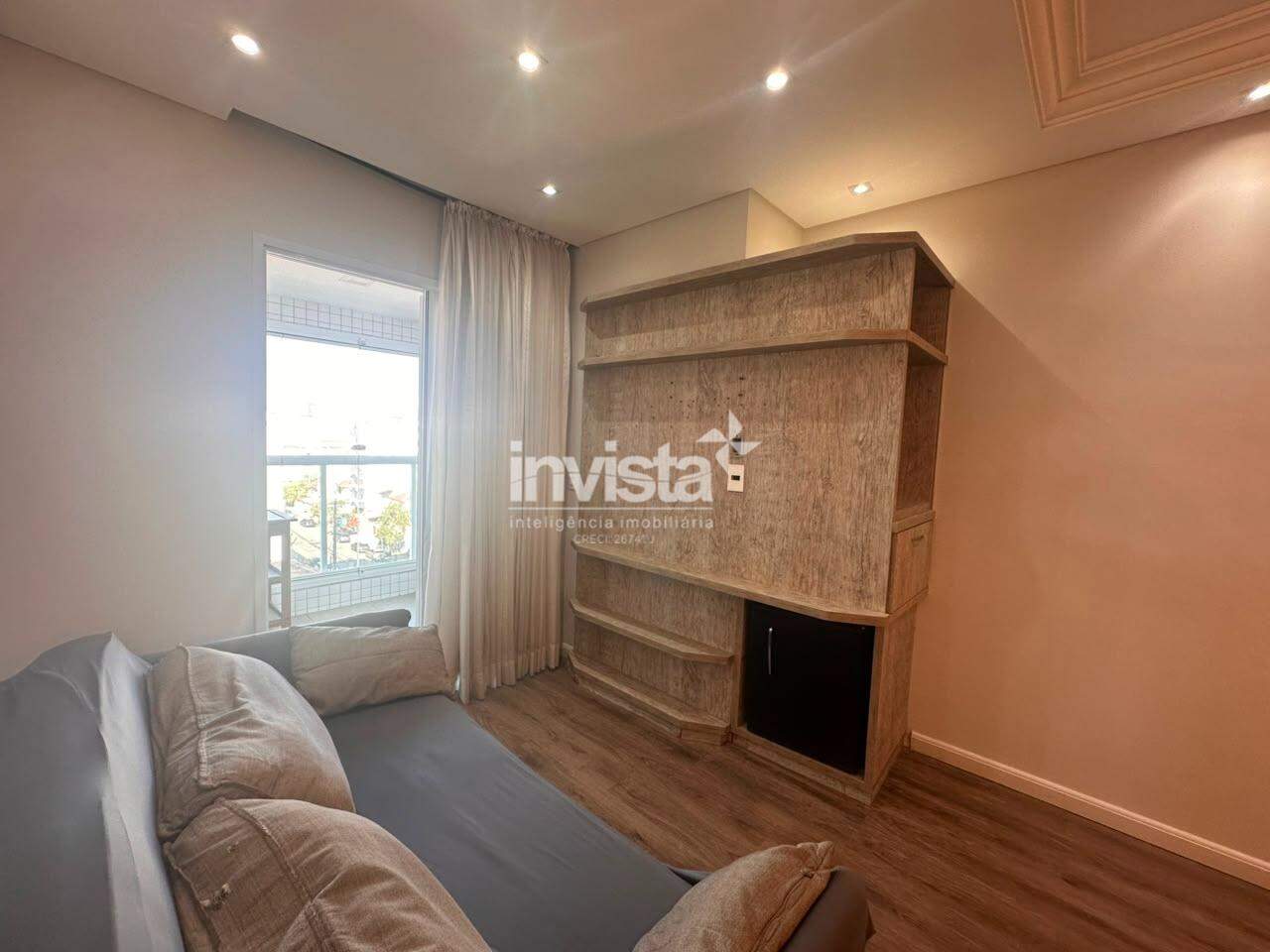 Aluguel: Apartamento Mobiliado 2 Dorms (1 Su&iacute;te) no Embar&eacute; | Varanda Gourmet | 2 Vagas e Lazer completo. - Santos