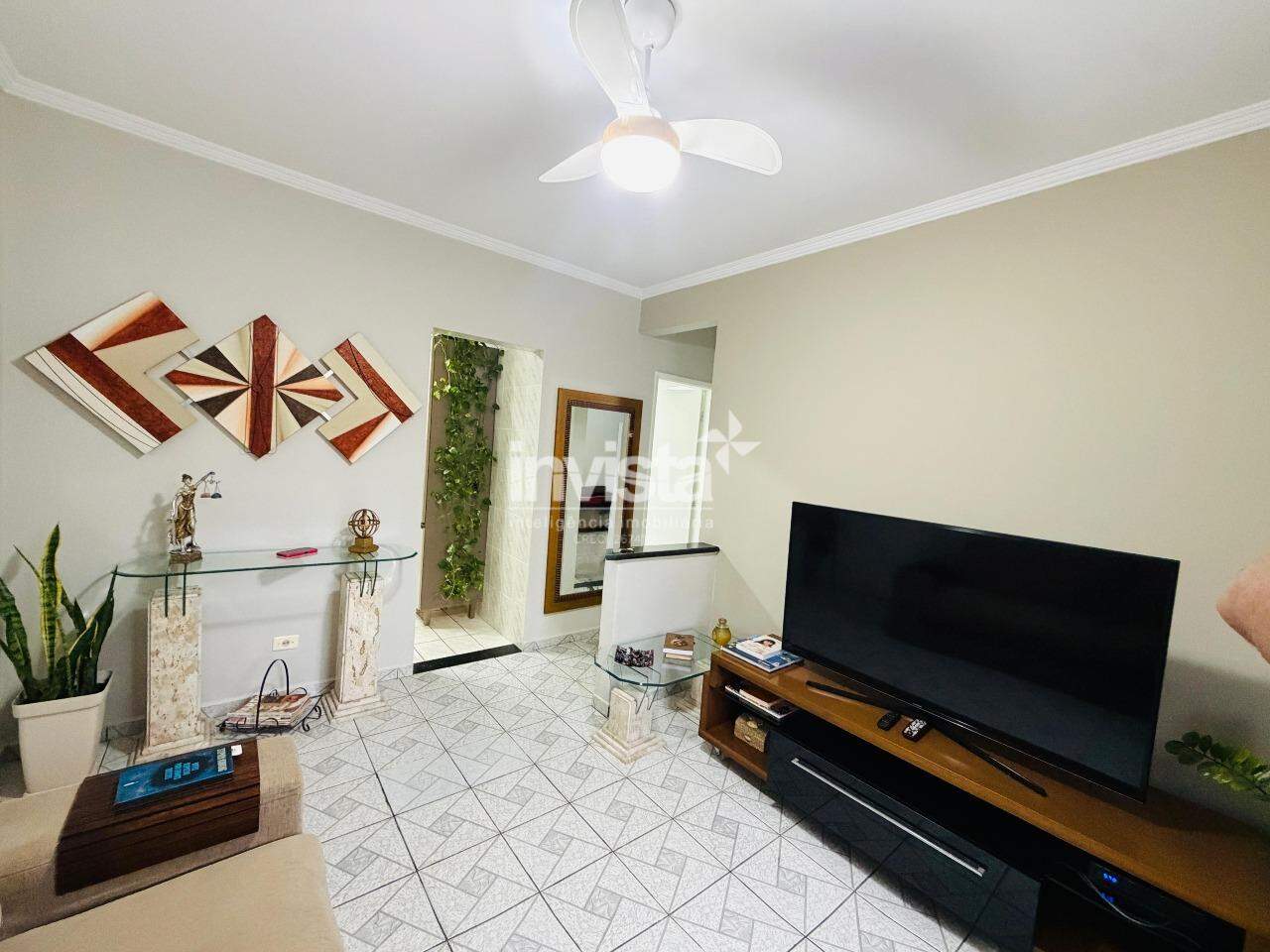 C&oacute;digo: 43254 R$ 395.000,00 Apartamento &agrave; venda em Santos-SP no bairro Gonzaga, com 2 dormit&oacute;rios e 69m&sup2; 69 m&sup2; 2 quartos 1 vaga - Santos