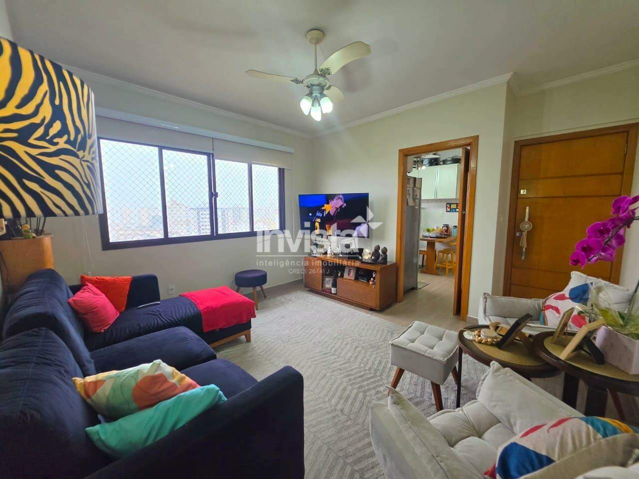 C&oacute;digo: 43259 R$ 539.500,00 Apartamento &agrave; venda em Santos-SP no bairro Embar&eacute;, com 2 dormit&oacute;rios e 110m&sup2; 110 m&sup2; 2 quartos 1 vaga - Santos