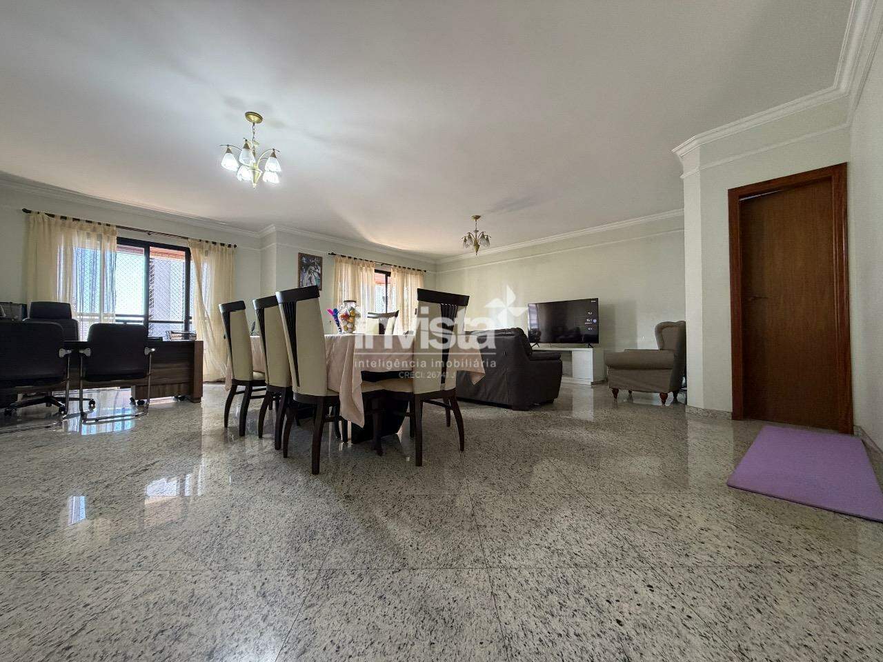 C&oacute;digo: 43275 R$ 1.600.000,00 Apartamento &agrave; venda em Santos-SP no bairro Boqueir&atilde;o, com 4 dormit&oacute;rios e 227m&sup2; 227 m&sup2; 4 quartos 3 vagas - Santos