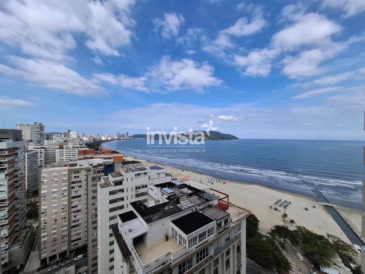 C&oacute;digo: 43284 R$ 6.800,00 Flat para alugar em Santos-SP no bairro Boqueir&atilde;o, com 2 dormit&oacute;rios e 62m&sup2; 62 m&sup2; 2 quartos 0 vagas - Santos