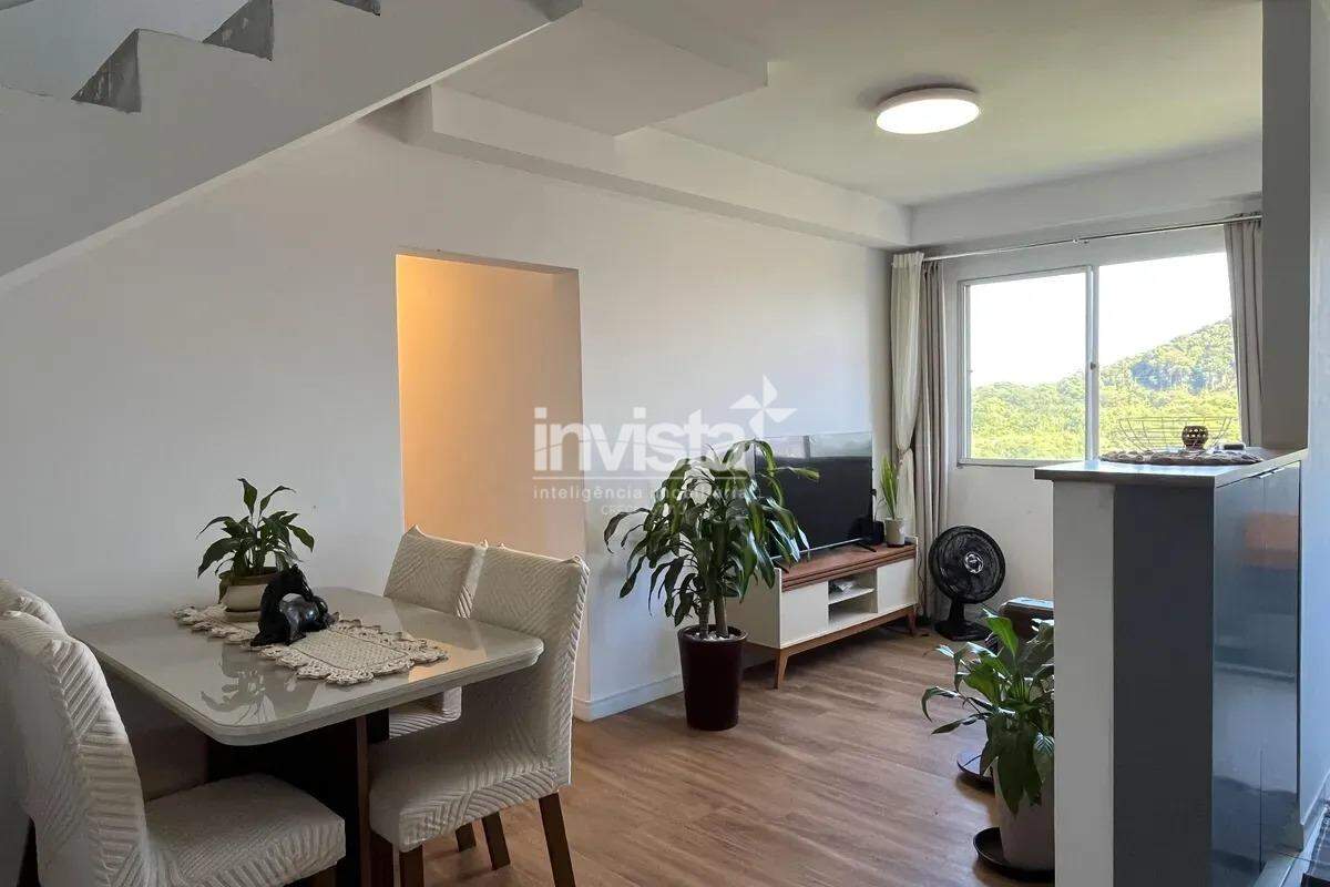 C&oacute;digo: 43286 R$ 4.500,00 Cobertura para alugar em Santos-SP no bairro MORRO NOVA CINTRA, com 3 dormit&oacute;rios e 103m&sup2; 103 m&sup2; 3 quartos 2 vagas - Santos