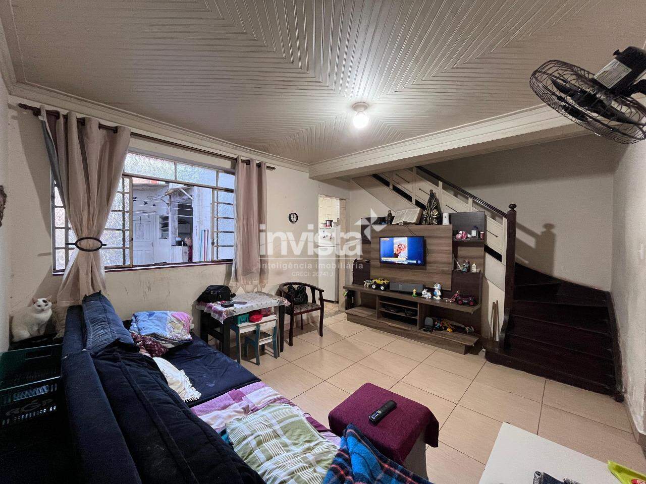 C&oacute;digo: 43287 R$ 500.000,00 Casa &agrave; venda em Santos-SP no bairro Campo Grande, com 3 dormit&oacute;rios e 91m&sup2; 91 m&sup2; 3 quartos 0 vagas - Santos