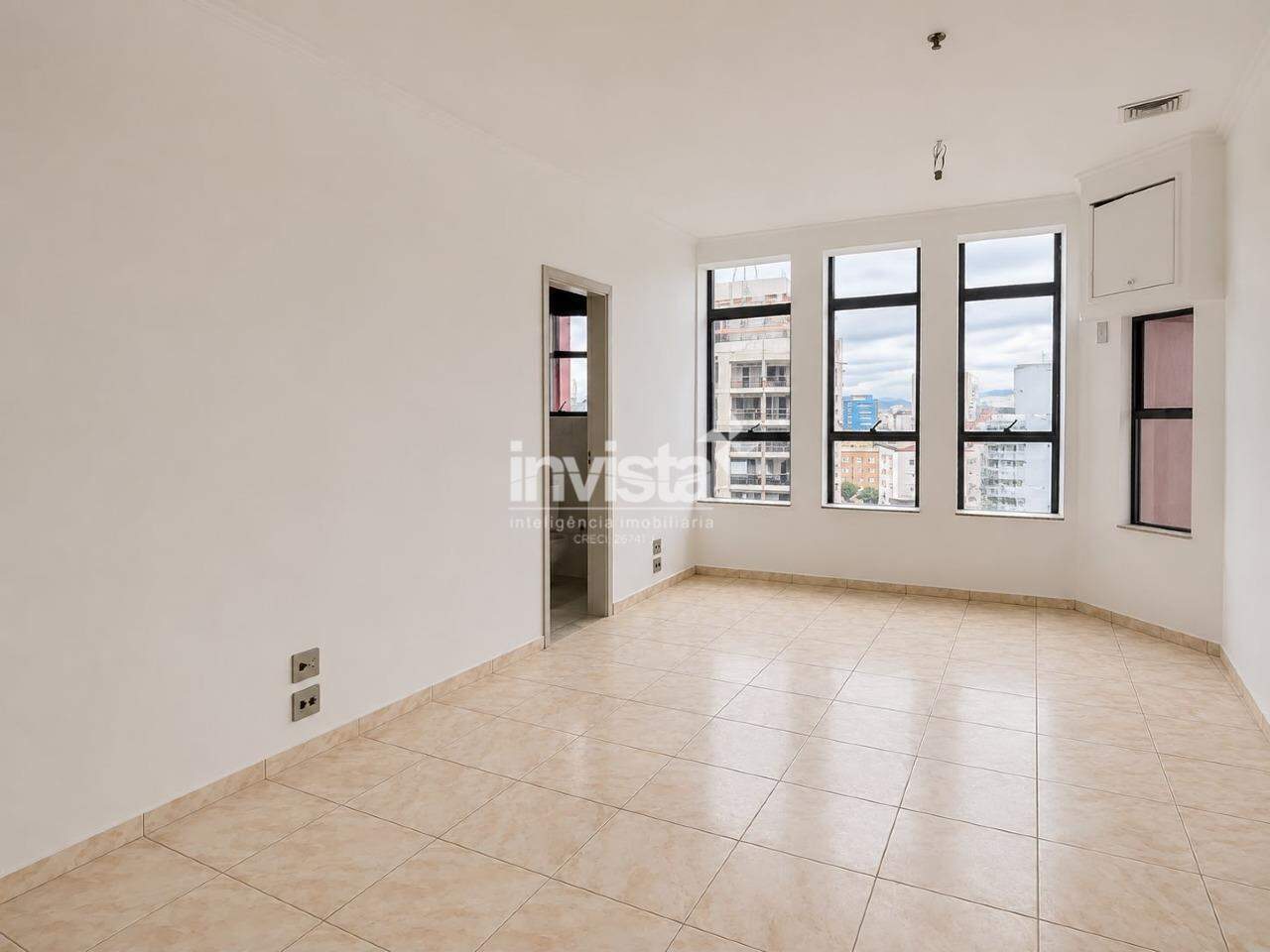 C&oacute;digo: 43288 R$ 3.200,00 Sala Comercial para alugar em Santos-SP no bairro Embar&eacute;, com 0 dormit&oacute;rio e 44m&sup2; 44 m&sup2; 0 quartos 1 vaga - Santos