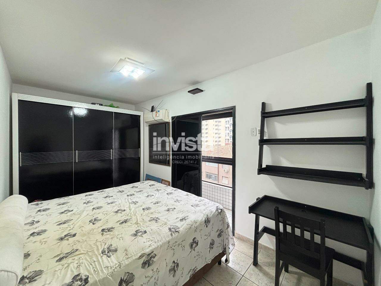 Apartamento 01 dormit&oacute;rio para loca&ccedil;&atilde;o na Ponta da Praia - Santos