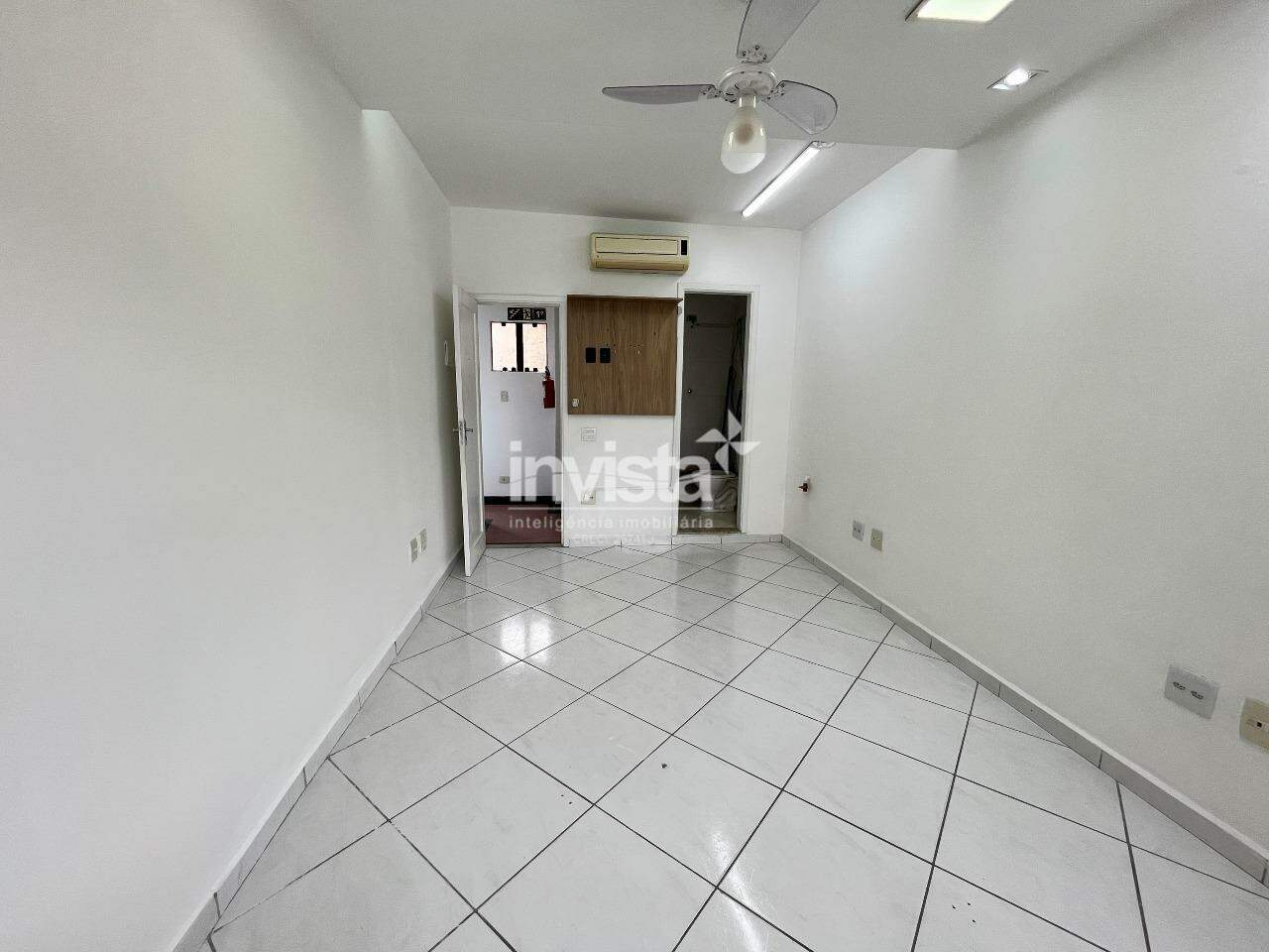 Sala Comercial para aluguel no bairro Ponta da Praia - Santos