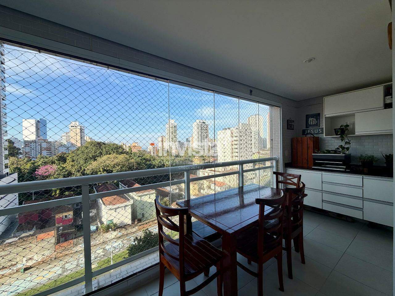 C&oacute;digo: 43307 R$ 1.180.000,00 Apartamento &agrave; venda em Santos-SP no bairro Marap&eacute;, com 3 dormit&oacute;rios e 98m&sup2; 98 m&sup2; 3 quartos 2 vagas - Santos