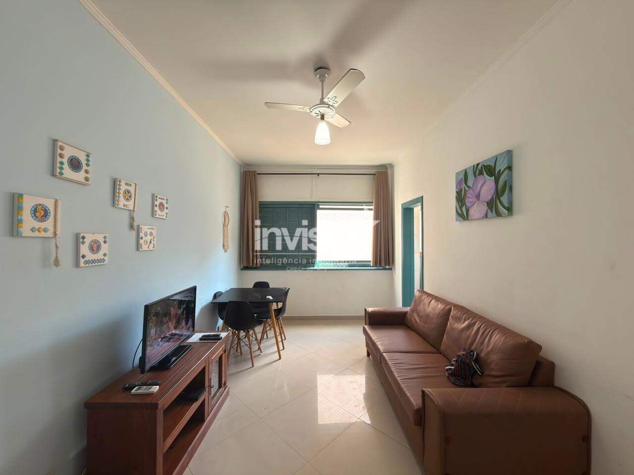 C&oacute;digo: 43317 R$ 385.000,00 Apartamento &agrave; venda em Santos-SP no bairro Boqueir&atilde;o, com 1 dormit&oacute;rio e 60m&sup2; 60 m&sup2; 1 quarto 1 vaga - Santos