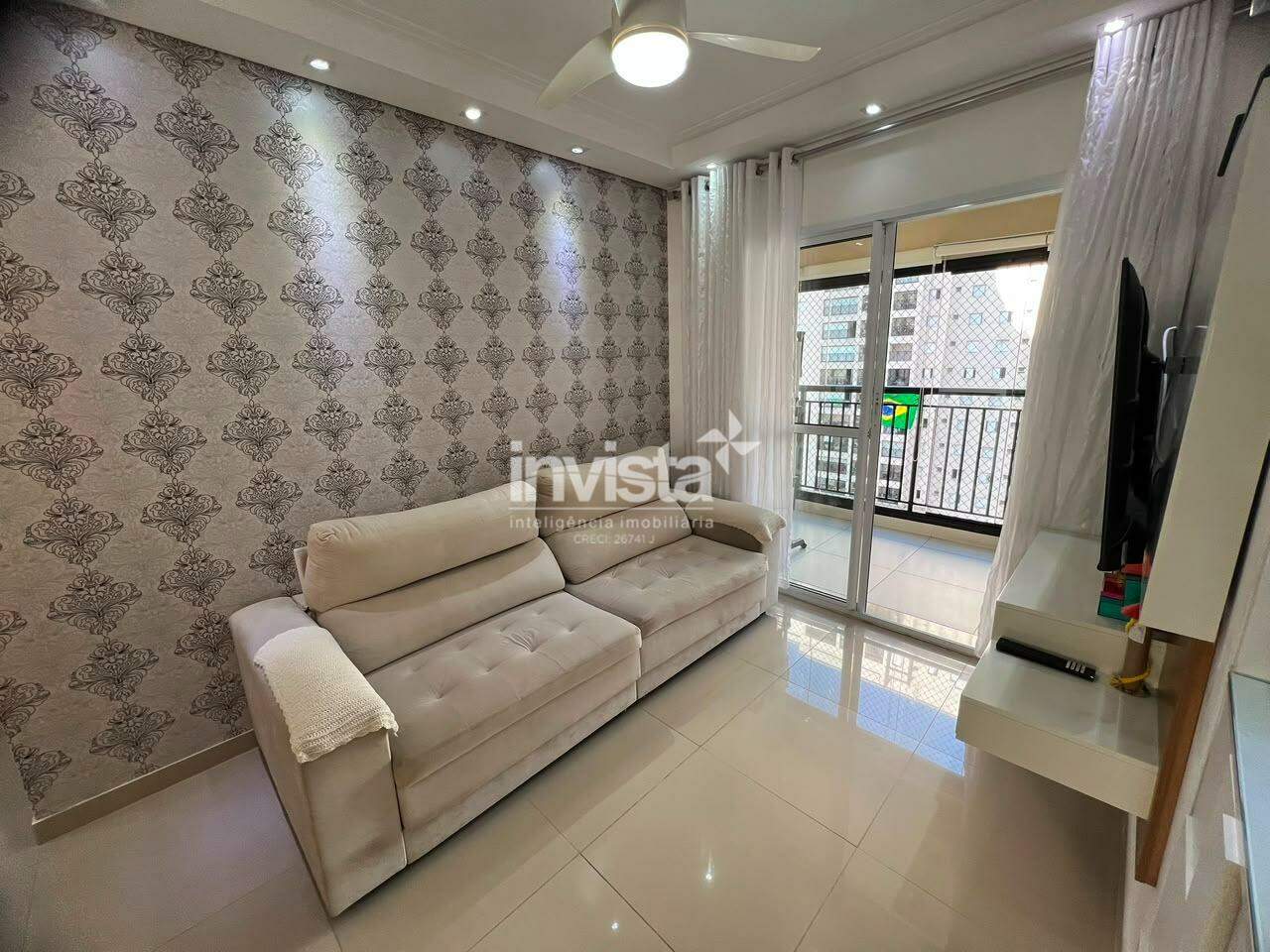 Apartamento &agrave; venda no bairro Marap&eacute; - Santos
