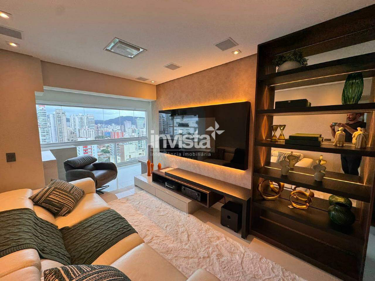 C&oacute;digo: 43333 R$ 1.080.000,00 Apartamento &agrave; venda em Santos-SP no bairro Boqueir&atilde;o, com 2 dormit&oacute;rios e 70m&sup2; 70 m&sup2; 2 quartos 1 vaga - Santos
