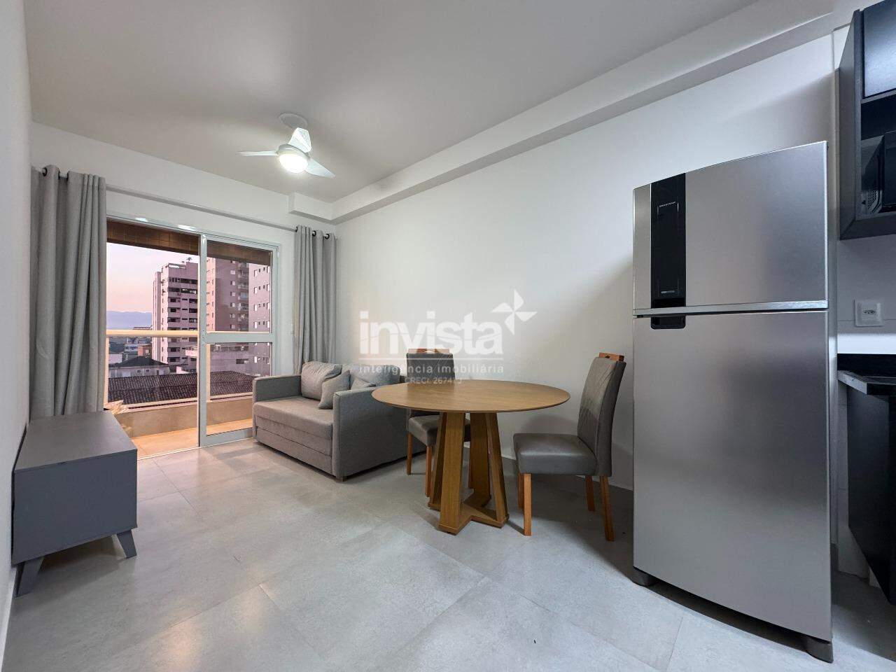 C&oacute;digo: 43339 R$ 3.200,00 Apartamento para alugar em Santos-SP no bairro Macuco, com 1 dormit&oacute;rio e 38m&sup2; 38 m&sup2; 1 quarto 1 vaga - Santos