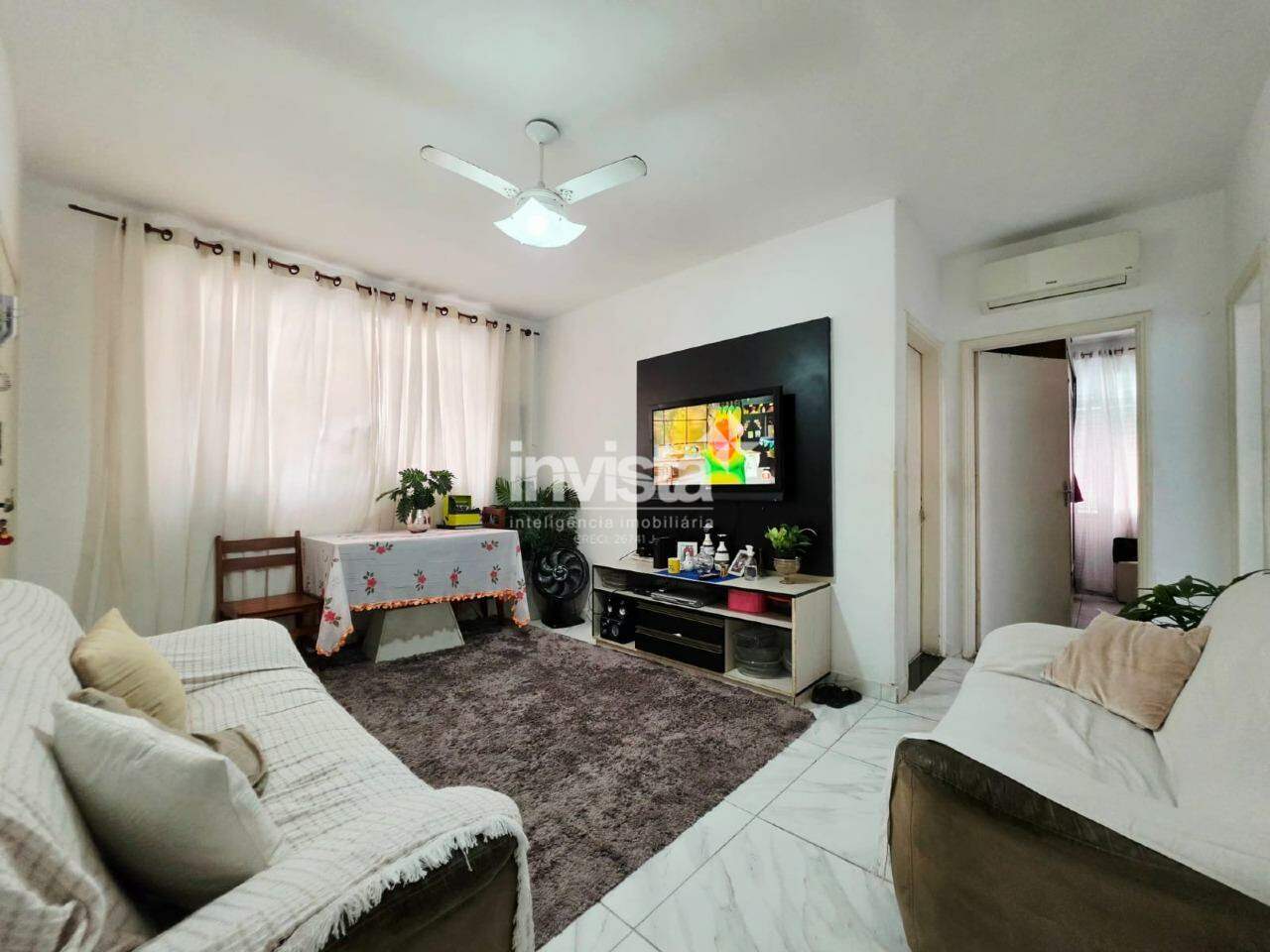 C&oacute;digo: 43343 R$ 370.000,00 Apartamento &agrave; venda em Santos-SP no bairro Aparecida, com 2 dormit&oacute;rios e 60m&sup2; 60 m&sup2; 2 quartos 1 vaga - Santos