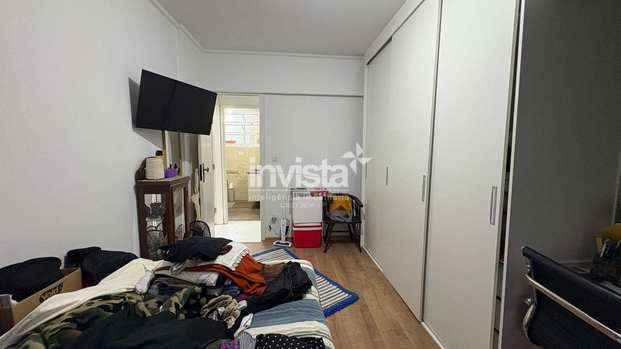 Apartamento &agrave; venda no bairro Gonzaga - Santos