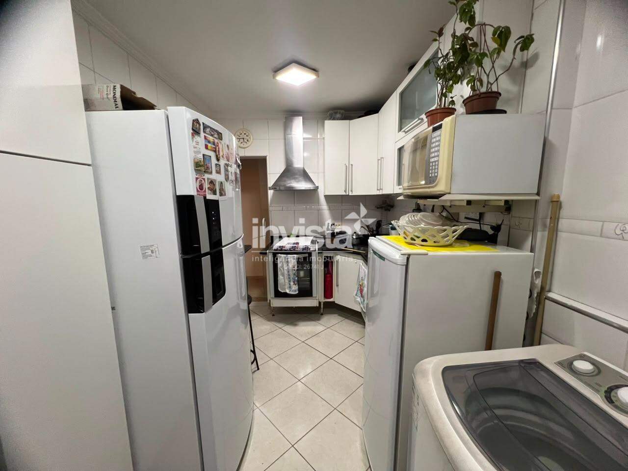Apartamento &agrave; venda no bairro Encruzilhada - Santos