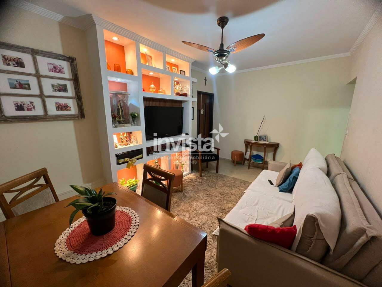C&oacute;digo: 43345 R$ 480.000,00 Apartamento &agrave; venda em Santos-SP no bairro Encruzilhada, com 3 dormit&oacute;rios e 75m&sup2; 75 m&sup2; 3 quartos 1 vaga - Santos