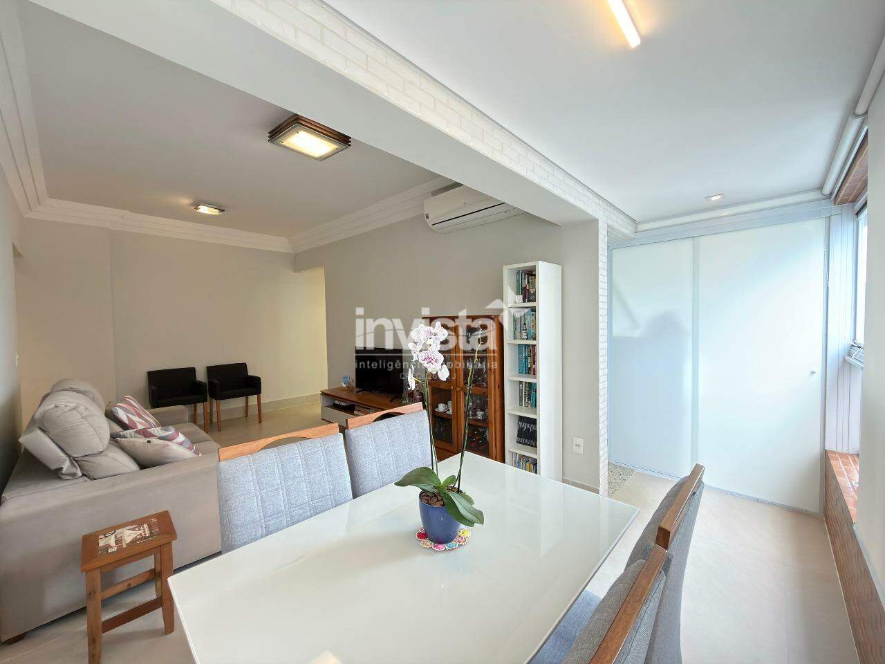 C&oacute;digo: 43357 R$ 740.000,00 Apartamento &agrave; venda em Santos-SP no bairro Boqueir&atilde;o, com 1 dormit&oacute;rio e 55m&sup2; 55 m&sup2; 1 quarto 1 vaga - Santos