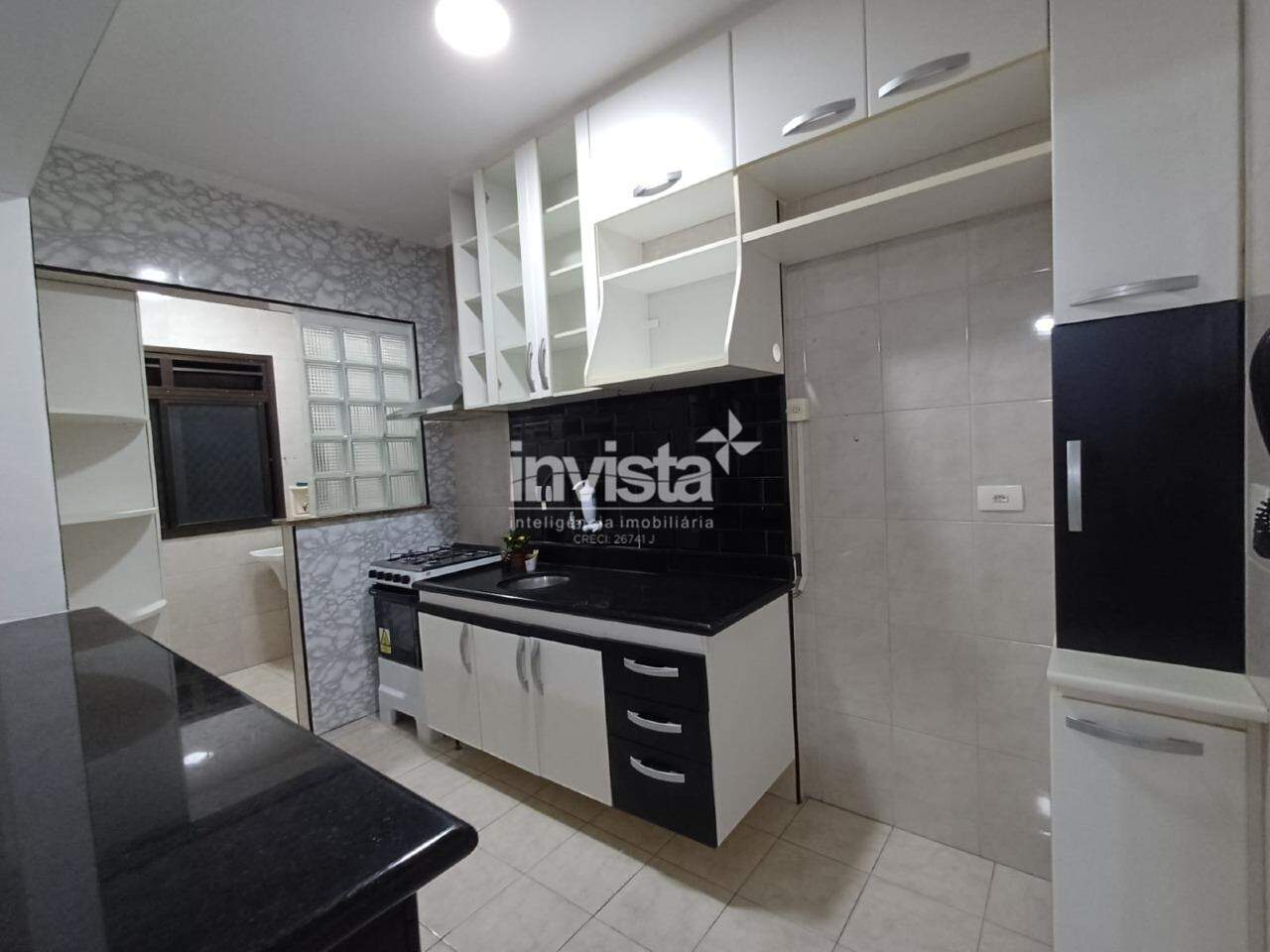 Apartamento com 2 quartos para Loca&ccedil;&atilde;o &ndash; Jos&eacute; Menino - Santos