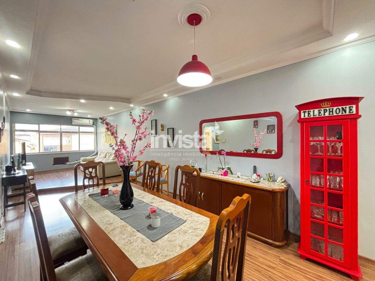 C&oacute;digo: 43376 R$ 650.000,00 Apartamento &agrave; venda em Santos-SP no bairro Pomp&eacute;ia, com 3 dormit&oacute;rios e 162m&sup2; 162 m&sup2; 3 quartos 2 vagas - Santos