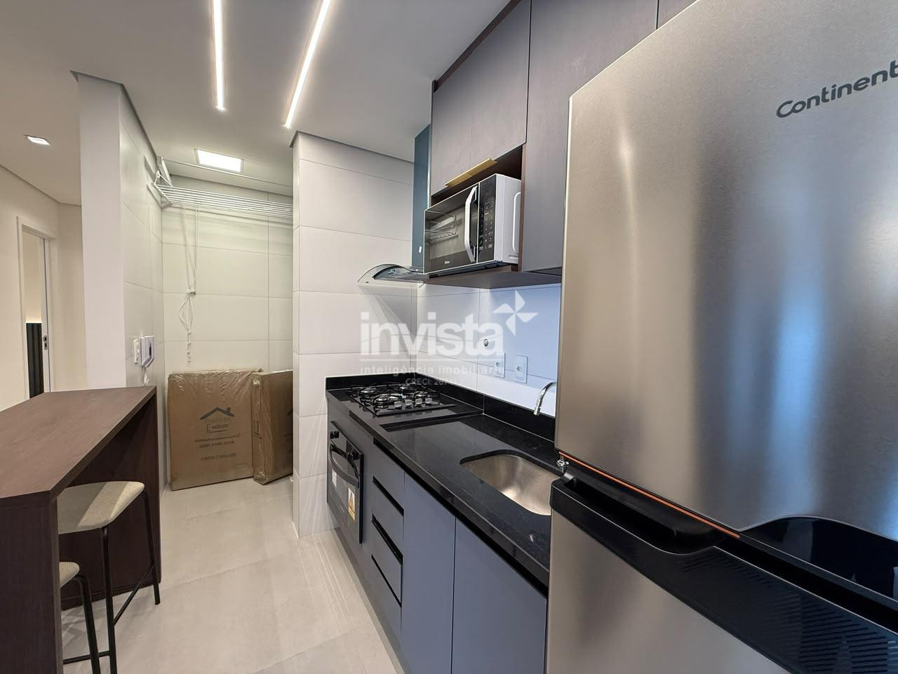 Apartamento 2 quartos com lazer completo no Macuco - Santos