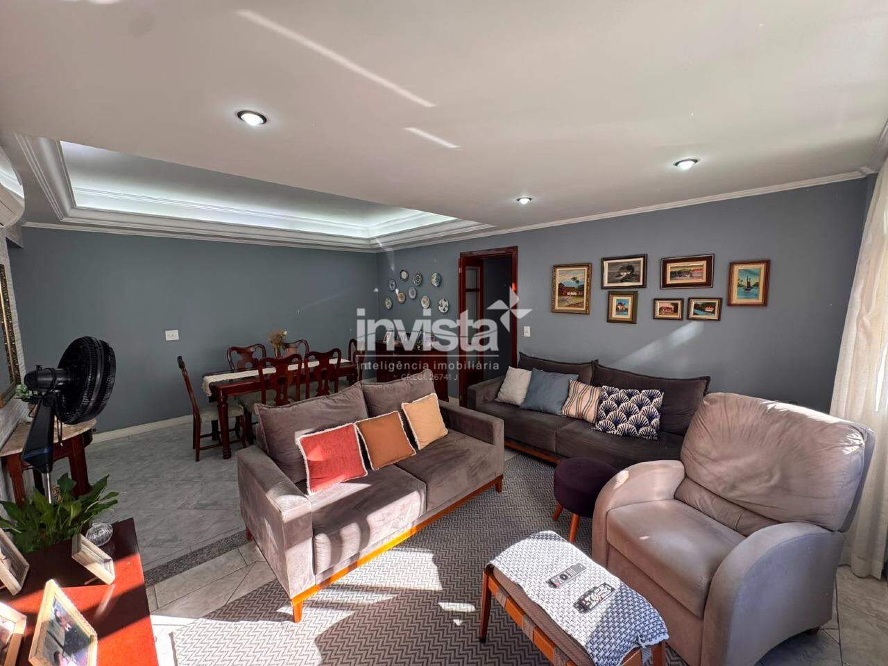 C&oacute;digo: 43398 R$ 870.000,00 Apartamento &agrave; venda em Santos-SP no bairro Pomp&eacute;ia, com 2 dormit&oacute;rios e 110m&sup2; 110 m&sup2; 2 quartos 1 vaga - Santos