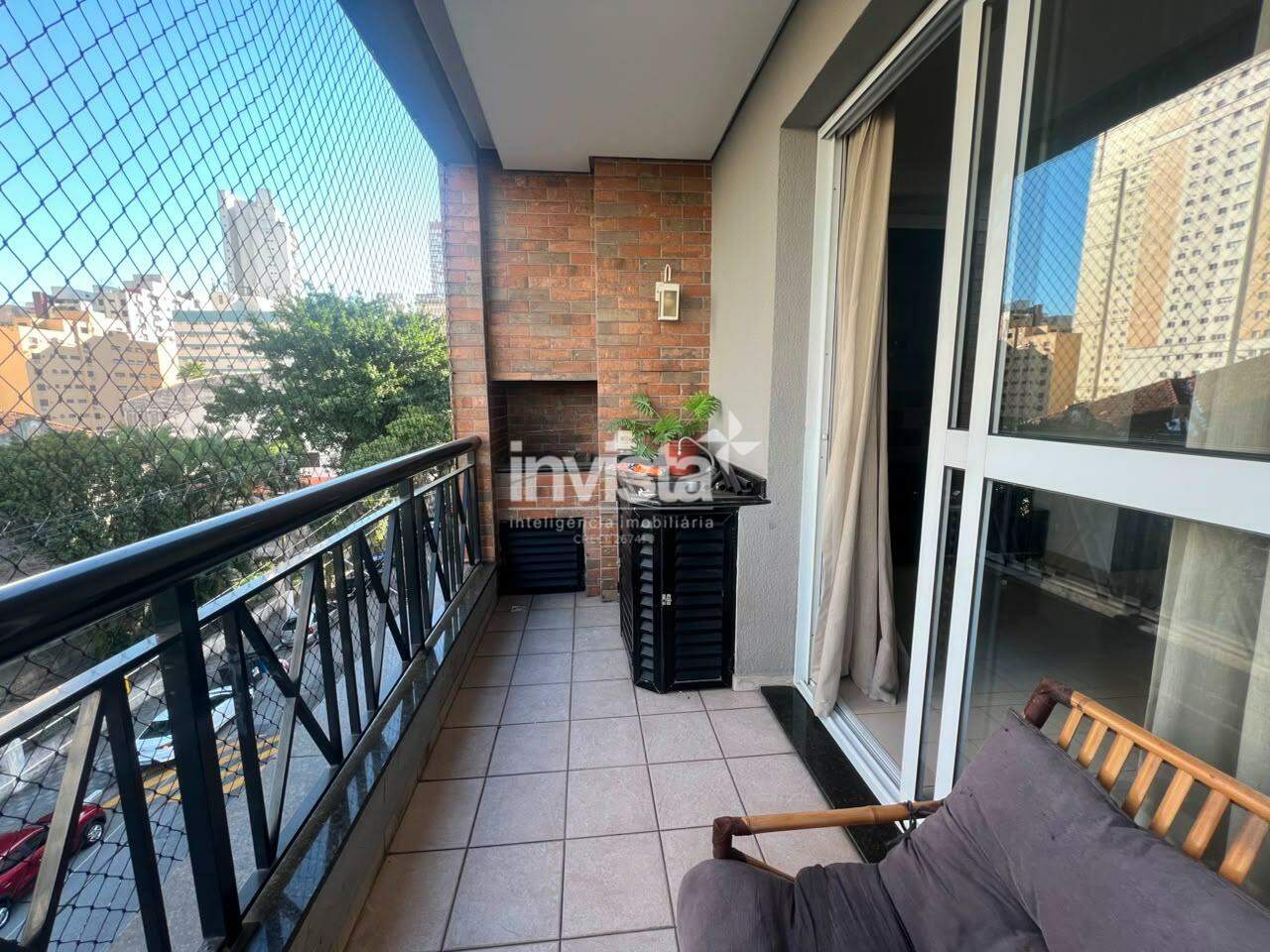 C&oacute;digo: 43406 R$ 11.000,00 Apartamento para alugar em Santos-SP no bairro Boqueir&atilde;o, com 3 dormit&oacute;rios e 142m&sup2; 142 m&sup2; 3 quartos 0 vagas - Santos