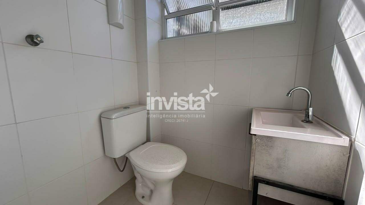 Sala Comercial para aluguel no bairro Gonzaga - Santos