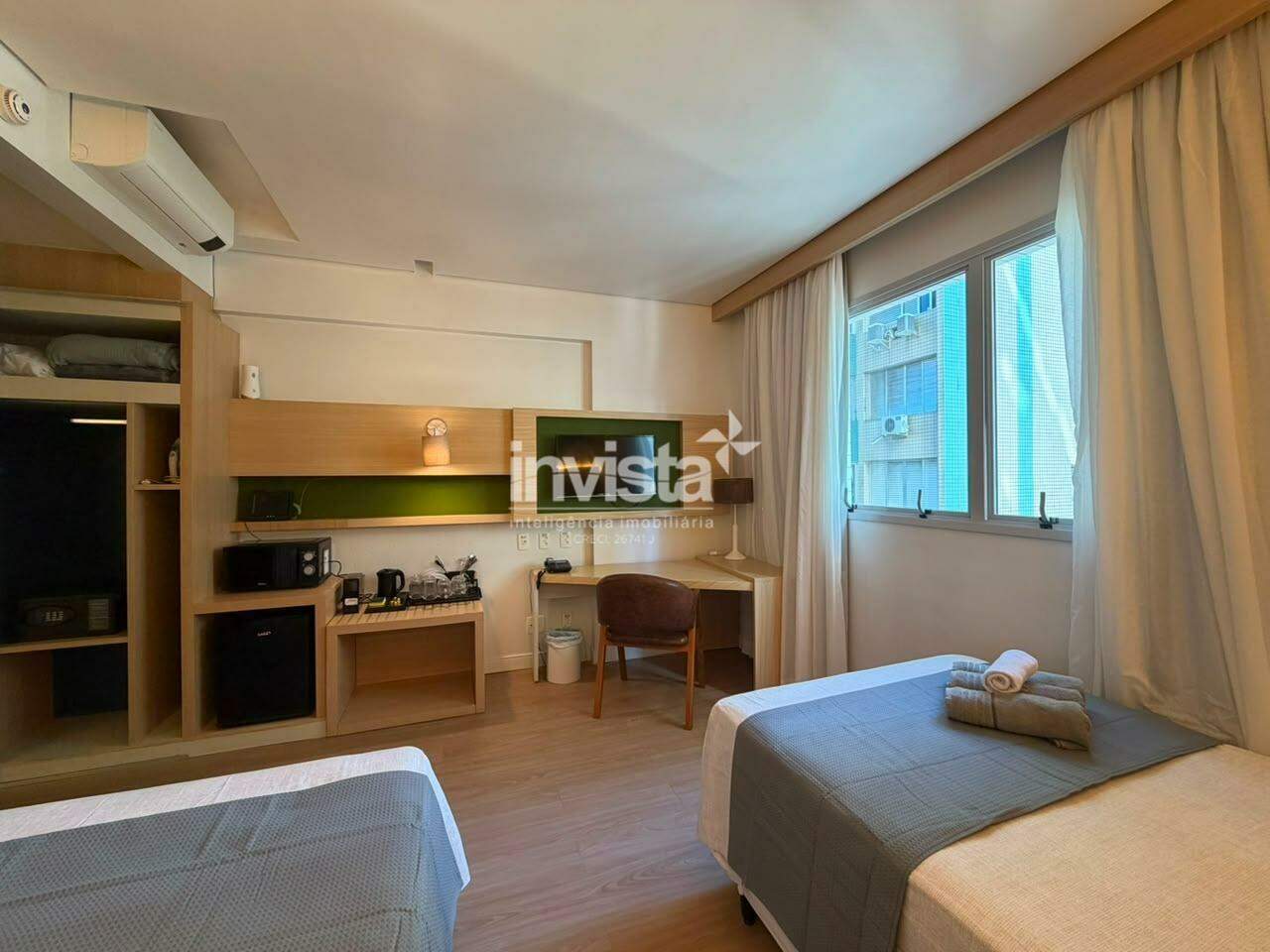 Apartamento &agrave; venda no bairro Pomp&eacute;ia - Santos
