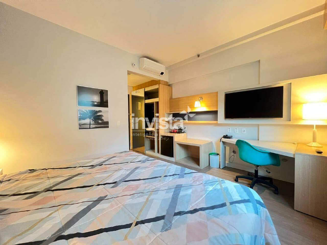 Apartamento &agrave; venda no bairro Pomp&eacute;ia - Santos